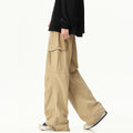 Mens Hip-Hop Cargo Pants Cotton Casual Trousers